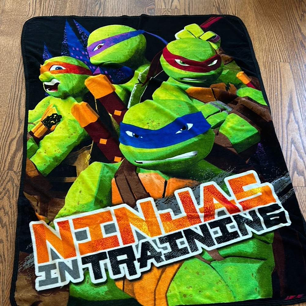 Nickelodeon Ninja Turtles Throw blanket